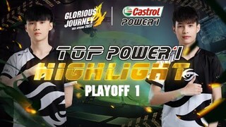 Top POWER1 Highlights Playoffs 1 - Không một kẻ địch nào được đụng vào xạ thủ của ta!