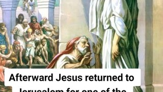 Jesus Heals a lame man