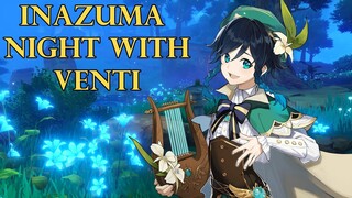 Inazuma Night with Venti~ [Genshin Venti ASMR Roleplay] Listener x Venti [Romantic]