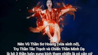 Vũ thần Sơ hoàng và kế hoạch của 12 vị thần trong ( trường nguyệt tẫn minh)