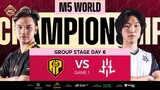 (FIL) M5 Group Stage Day 6 | APBR vs LG | Game 1