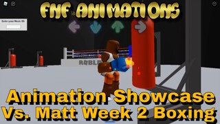 Roblox Vs. Matt Week 2 [Animation Showcase]
