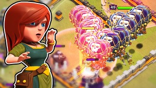 วอร์ลีก ไม่น่าใช้สูตรนี้เลย!! - Clash of Clans