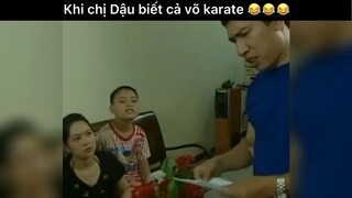 Khi chị Dậu biết cả võ Karate