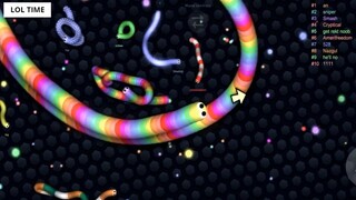 Slither.io A.I. 200,000+ Score Epic Slitherio Gameplay #82- 4