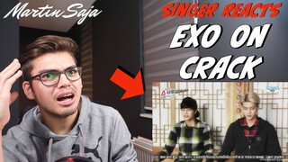 SINGER REACTS EXO ON CRACK | Martin Saja