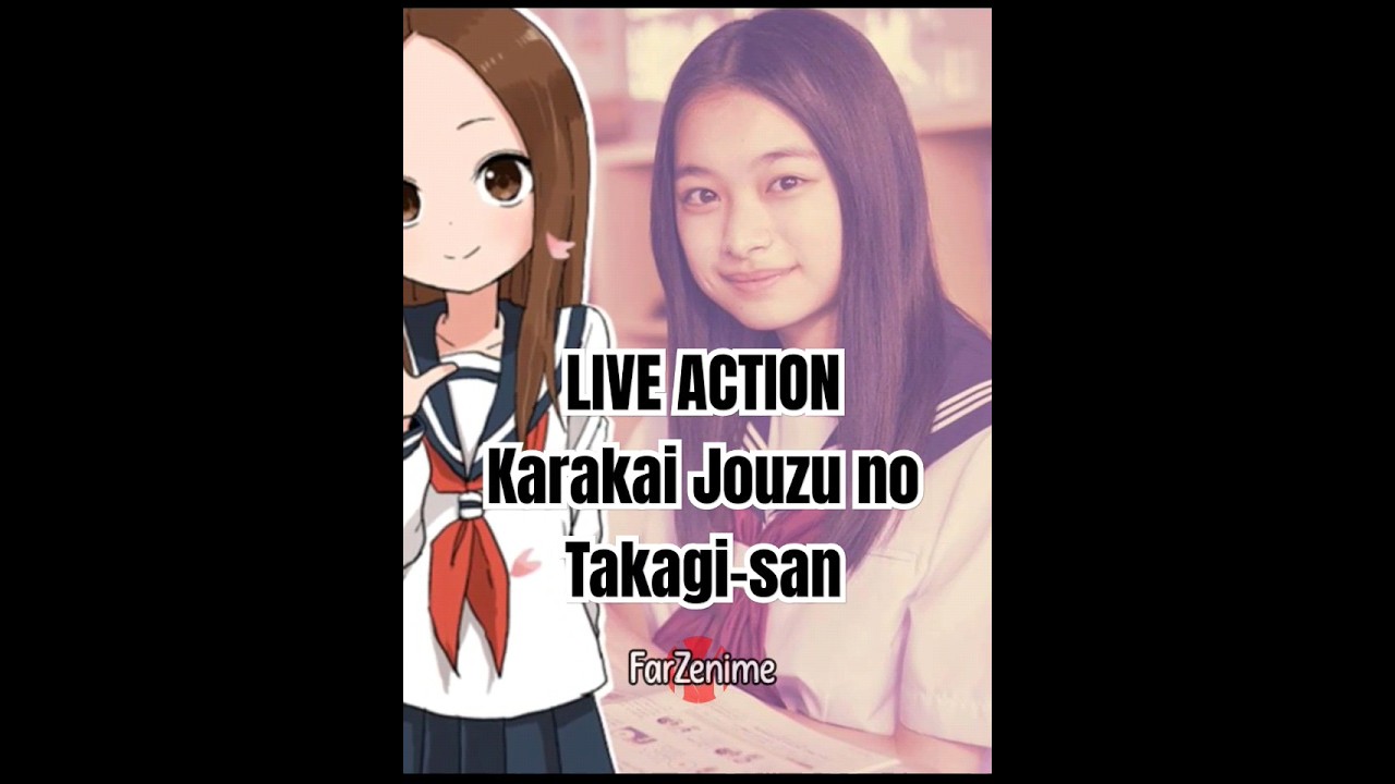 Live Action Karakai Jouzu no Takagi-san  #karakaijouzunotakagi #liveaction  #new #shorts #anime - BiliBili