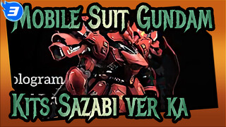 [Mobile Suit Gundam] MG Kits Sazabi ver.ka, Montase WIP_3