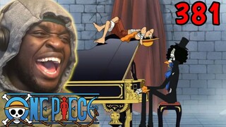 BROOK OFFICALLY JOINS THE CREW!!! | One Piece Episode 381 REACTION!!!