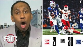 Josh Allen is the MVP! - Stephen A. on Bills hand Mahomes & Chiefs 1st loss of season with 30-21 win