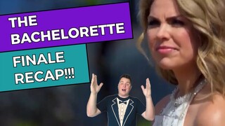 The Bachelorette - Finale RECAP!!!