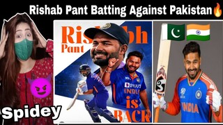 Pakistani Reaction on Rishab Pant Batting Against Pakistan🔥 | India VS Pakistan | T20 Worldcup 2024