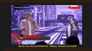 Iwa K, Eca Aura & Diskoria - Bebas, Malam Ini Indah