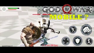 GOD OF WAR 4 MOBILE ALPHA GAMEPLAY ANDROID IOS  FAN MADE 2022