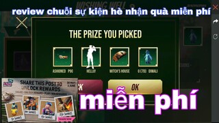 Free Fire| #245 review chuỗi sự kiện hè nhận quà miễn phí