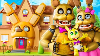 Spring Bonnie mua căn nhà đầu tiên - FNAF mắc kẹt trong hoạt hình bể bóng