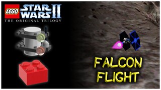 LEGO Star Wars II: The Original Trilogy | FALCON FLIGHT - Minikits & Red Power Brick