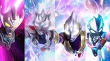 Perbandingan efek khusus transformasi dari lima Ultraman!