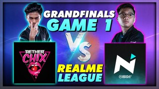 GAME 1 - NEXPLAY PREDATOR vs AE CHIX (Grandfinals BO3) | Realme Gaming League