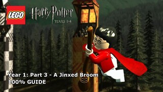 #3 A Jinxed Broom 100% Guide - LEGO Harry Potter: Years 1-4