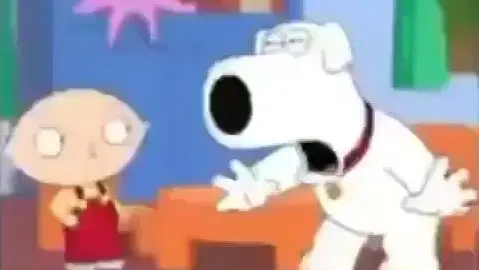 Stewie and Brian talks about the funni