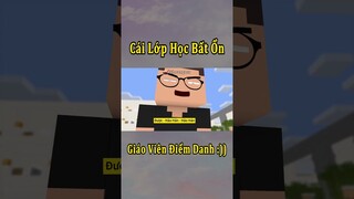 Cái Lớp Học Bất Ổn Nhất Khi Anh Đen Xì Xì Điểm Danh 🤣 #shorts