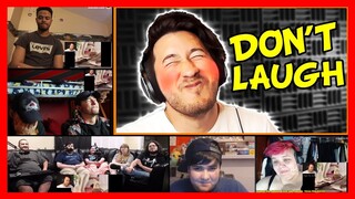 Markiplier - Try Not To Laugh Challenge #6 Reaction Mashup