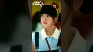 So Cute😻 School Love Story🤩 #wheniflytowardsyou #cdrama #shorts #schoollove