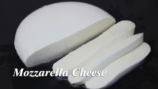 [Food][DIY]Making Mozzarella cheese in 10 minutes