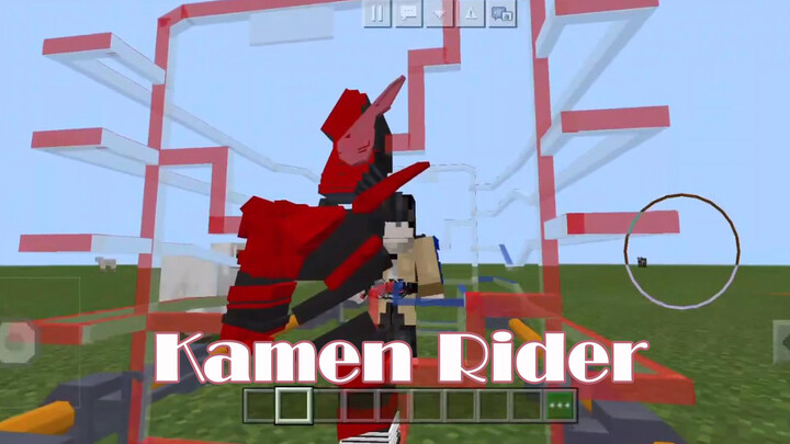 MOD KamenRiderที่แข่งแกร่งที่สุดในMinecraft!มาในmcแปล่งร่างเป็นbuild!