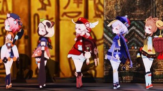 [Genshin Impact|MMD 3D|Klee] Đoàn Múa Loli Ai Cập