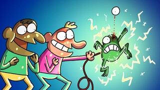 Electrocuting Frog Gone WRONG 😂 | Cartoon Box 366 | by Frame Order | Hilarious Cartoons