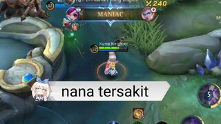 hero nana mendapatkan maniak dengan build tersakit