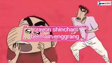 crayon shinchan bermain enggrang