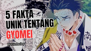 5 Fakta Menarik Tentang Gyomei Himejima 🔥