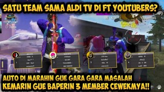 GUE SATU TEAM SAMA ALDI TV DI FASTUR YOUTUBERS 2 JUTA , AUTO DI MARAHIN GUE SAMA DIA CUY!!