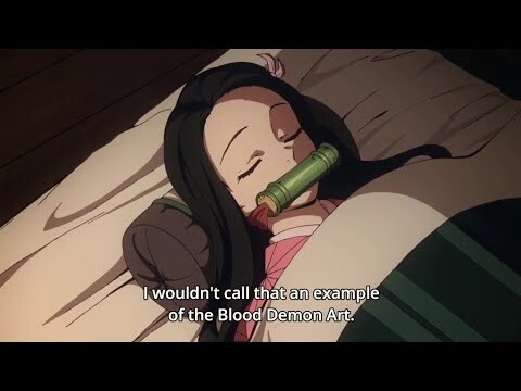 So this is how nezuko recovers..