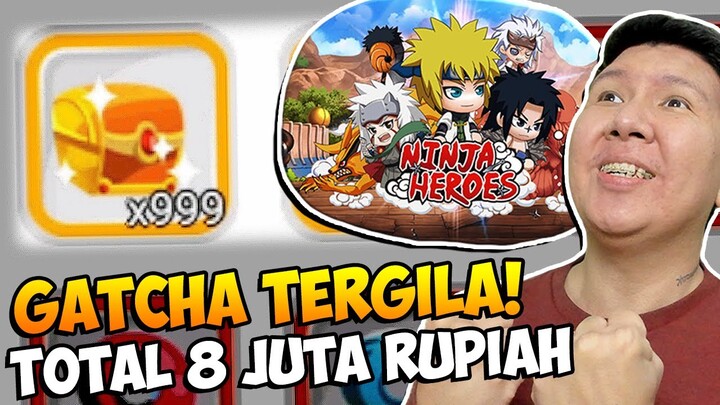 BUKA 1000 GOLD BOX TOTAL 8 JUTA RUPIAH di Ninja Heroes! Dapet Apa Aja?