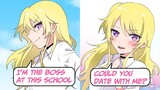 【Manga dub】I Wanna Live Without Standing out But a Delinquent Girl Misunderstood I'm the strongest