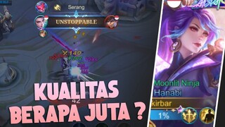 Nyobain Skin Hanabi Moonlight Ninja. Ada yang mau coba?