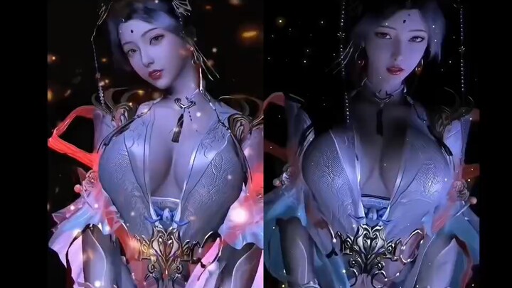 ฟิกเกอร์เทพธิดาการ์ตูนจีนใหม่