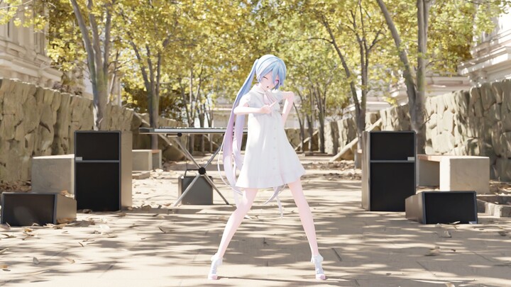 【cycles/4k/mmd】 Miku-恋爱裁判