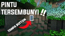 Cara Membuat Pintu Tersembunyi Di Minecraft Tanpa Button/Lever [Minecraft Bedrock/PE]