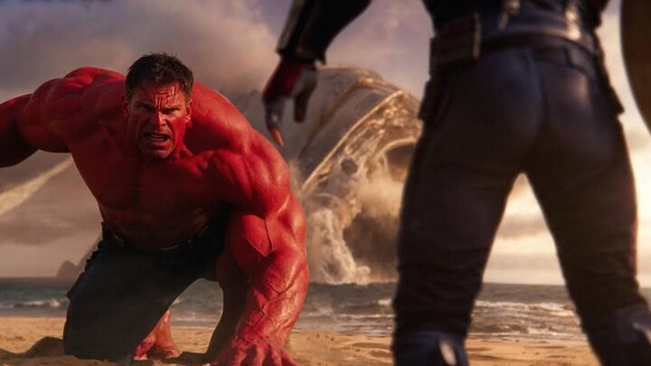 Good news for those who haven't watched Captain America 4 yet: "Red Hulk vs. Captain America" previe