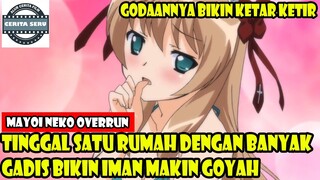 TINGGAL SATU RUMAH DENGAN BANYAK GADIS BIKIN IMAN MAKIN GOYAH - ALUR CERITA ANIME ROMANTIS