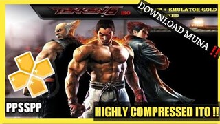 Paano magdownload ng Tekken 6 (PPSSPP) | Tagalog Gameplay Android Mobile Ios