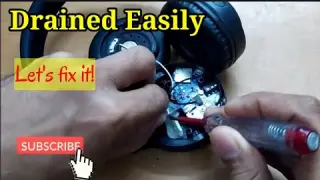 HOW TO FIX EASILY DRAINED BATTERY OF SONY HEADPHONES XY800BT