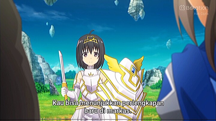 Moment Maple menunjukkan Skill barunya ke anggota partyan nya