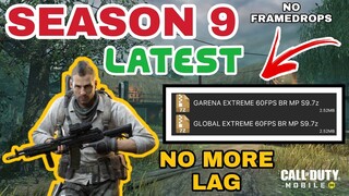 HOW TO FIX LAG & FRAMEDROPS ON CODM LATEST CONFIGS FOR SEASON 9 | FULL TUTORIAL 2021