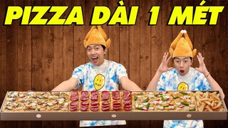 PIZZA DÀI 1 MÉT của CrisDevilGamer | Tối nay ăn gì?